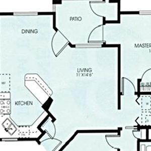 Two Bedroom Two Bath